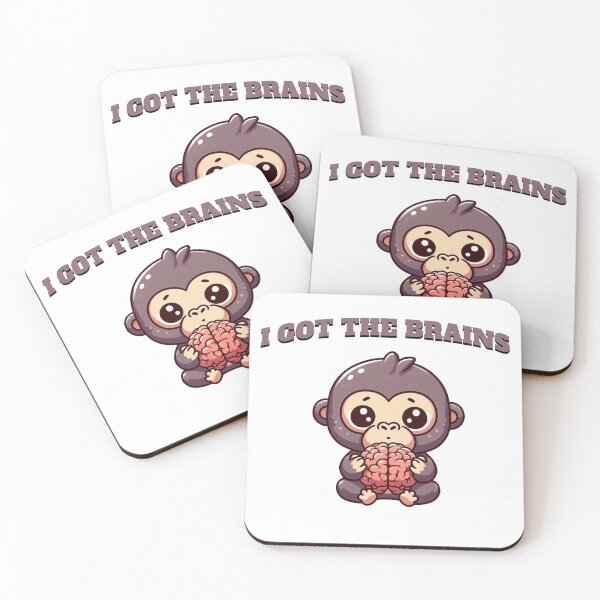Item preview, i got the brains Monkey designed and sold by LemuellTrends.