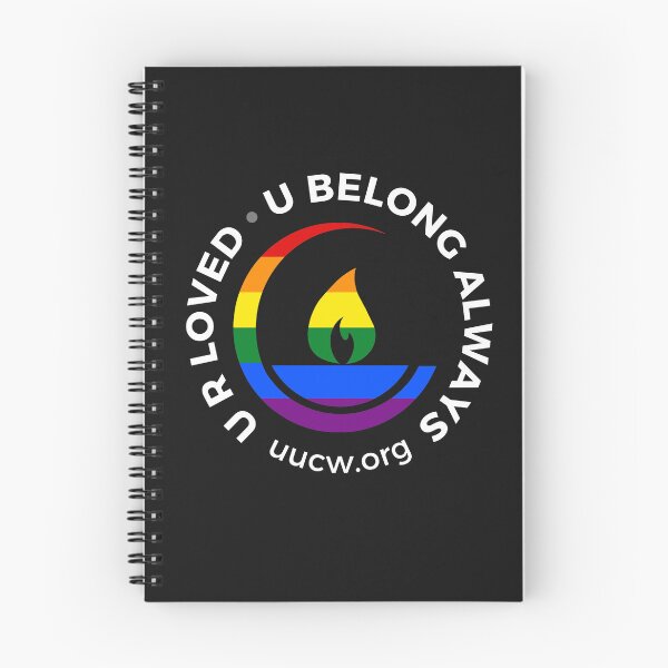 Item preview, U R LOVED white lettering designed and sold by UUCW.