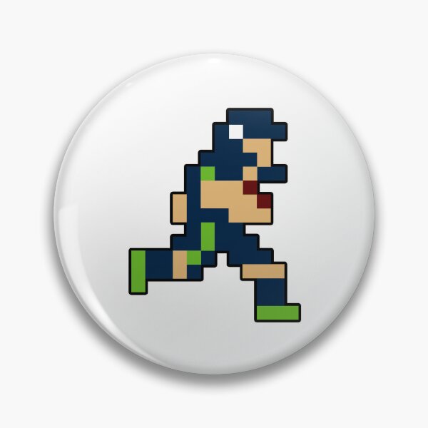 Item preview, 8-Bit Seattle Retro Pixel Football Player designed and sold by Bo-Bros-Tees.