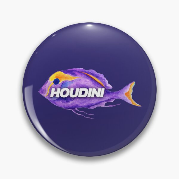 Item preview, Houdini Watercolor Fish designed and sold by karma-style.