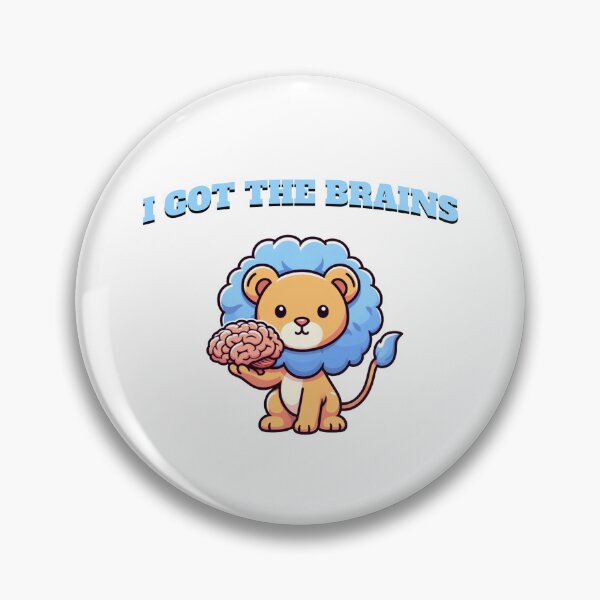 Item preview, i got the brains Lion designed and sold by LemuellTrends.