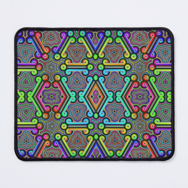 Item preview, Chroma Zen - Trippy Rainbow Fractals designed and sold by PsychedelicPour.