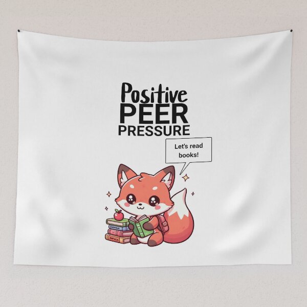 Item preview, positive peer pressure Fox designed and sold by LemuellTrends.