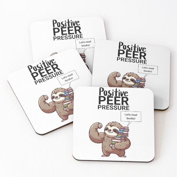 Item preview, positive peer pressure Sloth designed and sold by LemuellTrends.