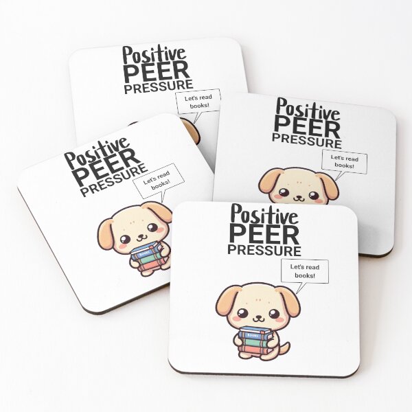 Item preview, positive peer pressure Dog designed and sold by LemuellTrends.