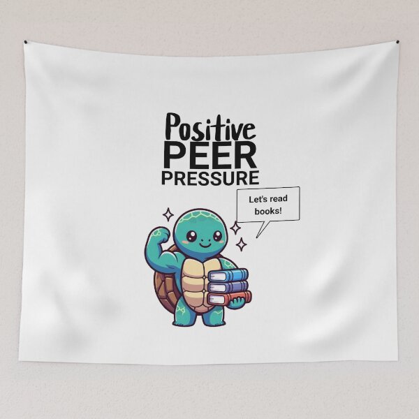 Item preview, positive peer pressure Turtle designed and sold by LemuellTrends.