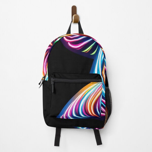 Item preview, Psychedelic Neon Mushroom - Trippy Colorful Art designed and sold by StickaTime.