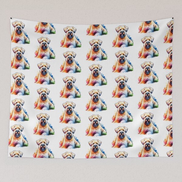 Item preview, Terrier de trigo acuarela designed and sold by TheAnimalZ00.