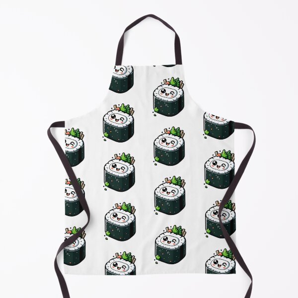 Item preview, Cute Kawaii Sushi Roll - Adorable Japanese Food Art designed and sold by StickaTime.