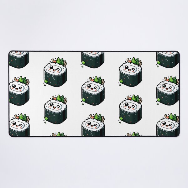 Item preview, Cute Kawaii Sushi Roll - Adorable Japanese Food Art designed and sold by StickaTime.