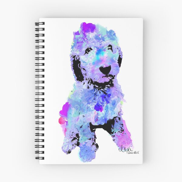Item preview, doodle watercolor pet portrait | Branson designed and sold by freeinthelines.