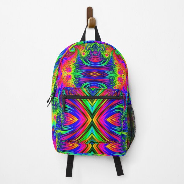 Item preview, Fractal Rainbow Wonderland - Neon Trippy Design designed and sold by PsychedelicPour.