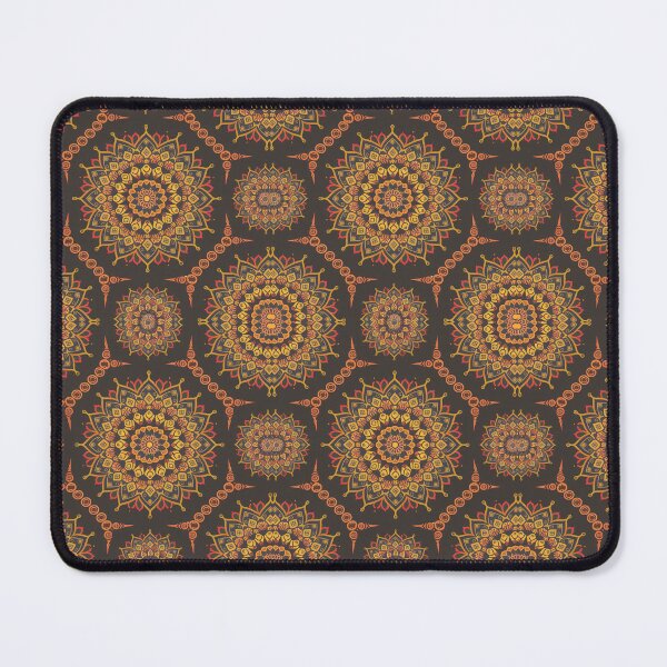 Item preview, Boho Mandala Seamless Pattern designed and sold by SeranaMakes.