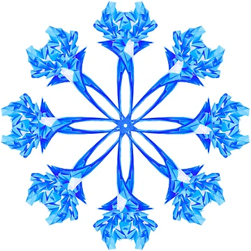 Artwork thumbnail, Snowflake by Meo Design