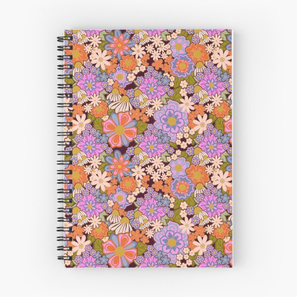 Item preview, Psychedelic 70's Floral Pattern designed and sold by Lisa D Art Designs.