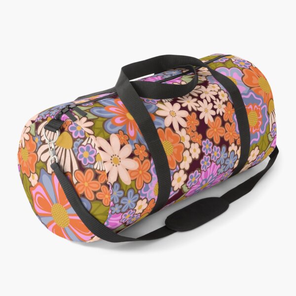 Item preview, Psychedelic 70's Floral Pattern designed and sold by Lisa D Art Designs.