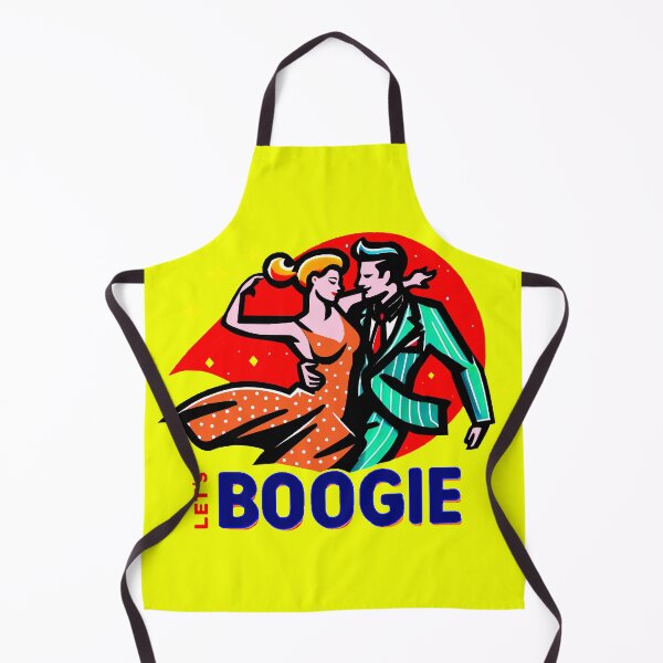 Item preview, Boogie-Woogie Dance Couple with Text - Color Illustration Minimal designed and sold by AD-Digital-Art.