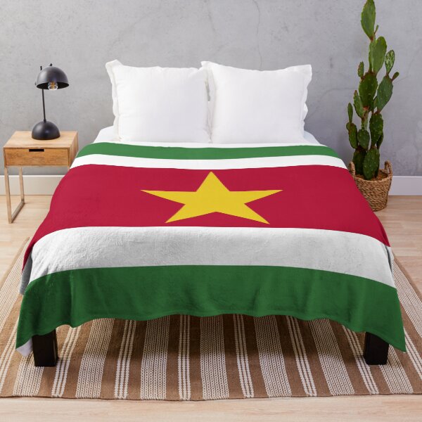 Item preview, Suriname Flag designed and sold by Candie-Shop.
