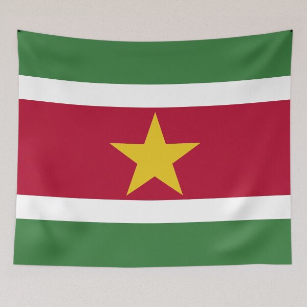 Item preview, Suriname Flag designed and sold by Candie-Shop.