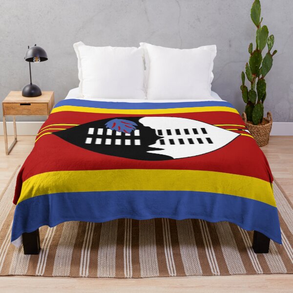 Item preview, Swaziland Flag designed and sold by Candie-Shop.