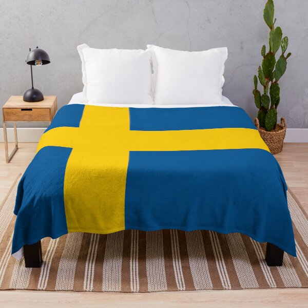 Item preview, Sweden Flag designed and sold by Candie-Shop.