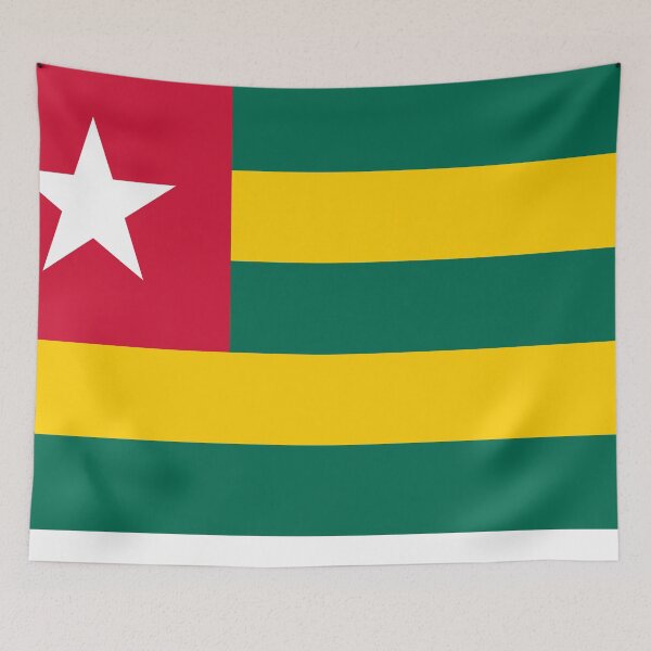 Item preview, Togo Flag designed and sold by Candie-Shop.