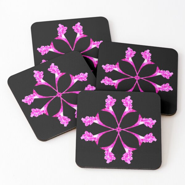 Item preview, Pink flowers pattern designed and sold by Meo Design.