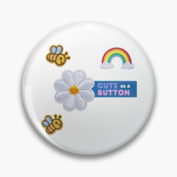 Item preview, Cute as a button designed and sold by iRoyalRiches.