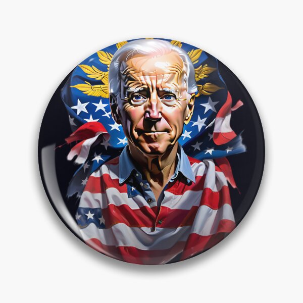 Item preview, Joe Biden With The American Flag designed and sold by TheArtOfPat.