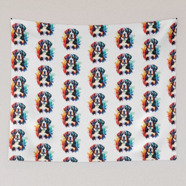 Item preview, Watercolor Greater Swiss Mountain Dog designed and sold by TheAnimalZ00.
