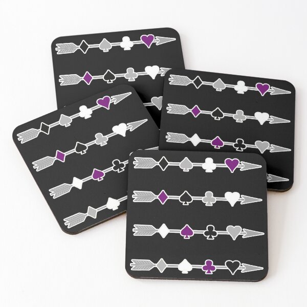 Item preview, Ace - Arrow and Suits - 4 colours designed and sold by Vonivon.