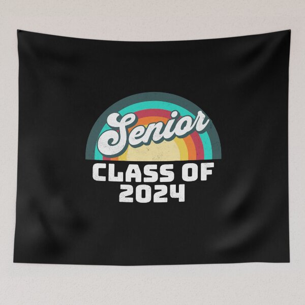 Item preview, Senior Class of 2024: Retro Graduation designed and sold by InspireHubWear.