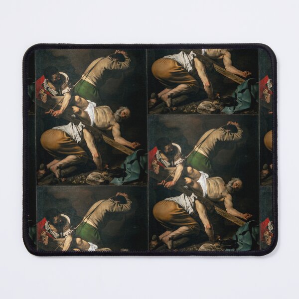 Item preview, The Crucifixion of St. Peter Caravaggio designed and sold by TeeARTHY.