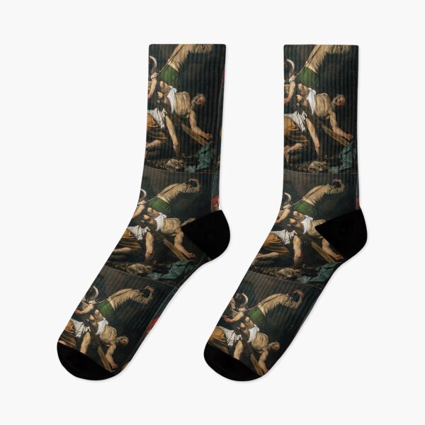 Item preview, The Crucifixion of St. Peter Caravaggio    designed and sold by TeeARTHY.