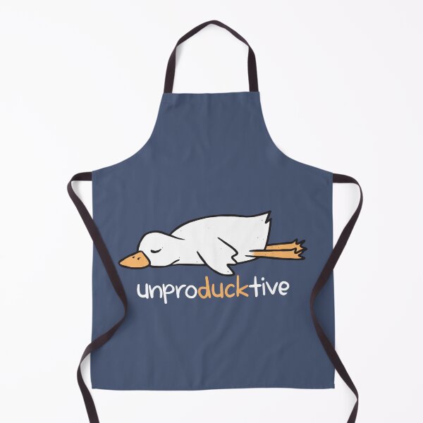 Item preview, Feeling Unproducktive - Funny Sleepy Duck designed and sold by Abhishek Goldar.