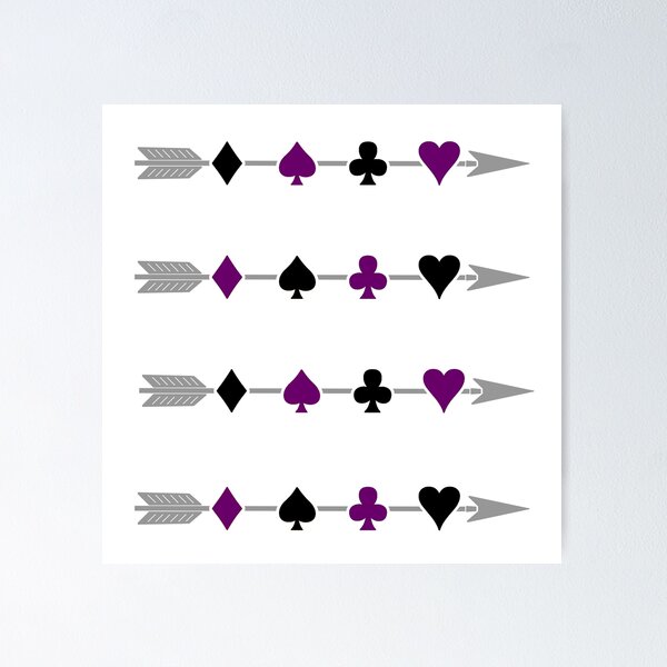 Item preview, Ace - Arrow and Suits - simple designed and sold by Vonivon.