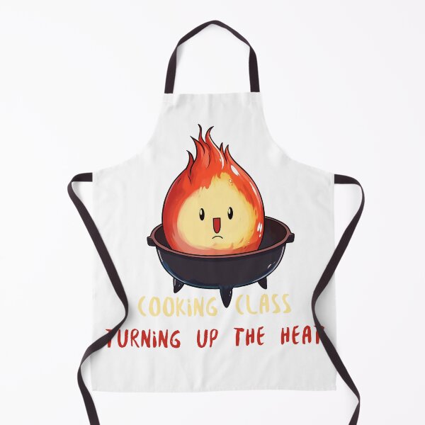 Item preview, Funny cooking class turning up the heat cute design designed and sold by Happy Heart.