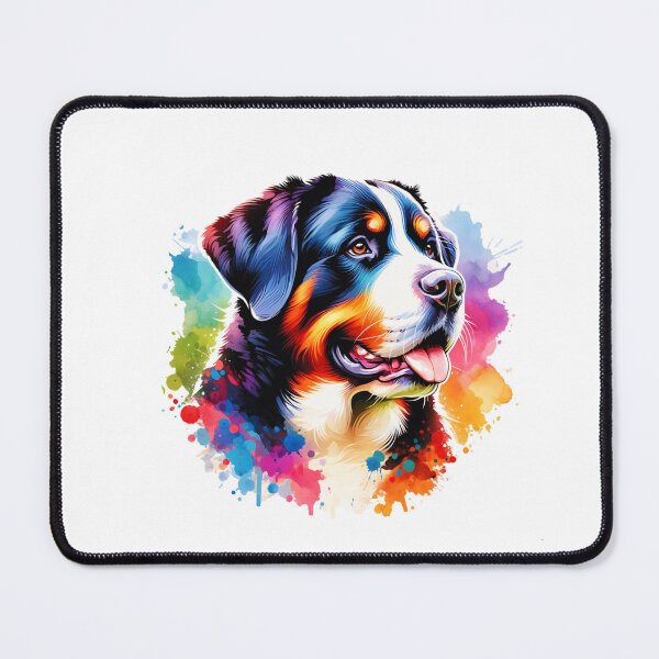 Item preview, Watercolor Greater Swiss Mountain Dog designed and sold by TheAnimalZ00.