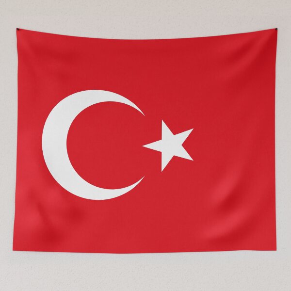 Item preview, Turkey Flag designed and sold by Candie-Shop.