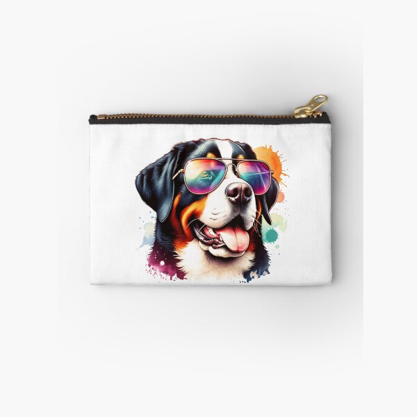 Item preview, Watercolor Greater Swiss Mountain Dog Wearing Sunglasses designed and sold by TheAnimalZ00.