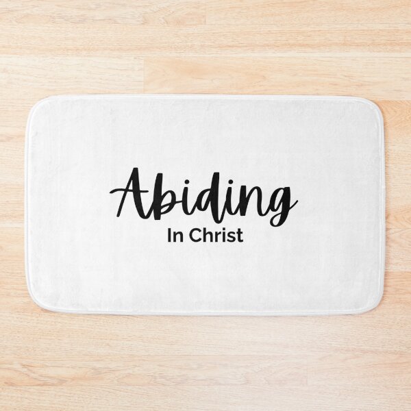 Item preview, Abiding in Christ - Christian Design with black stylized text  designed and sold by Bo Christian  Merch.