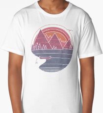 The Mountains Are Calling Long T-Shirt