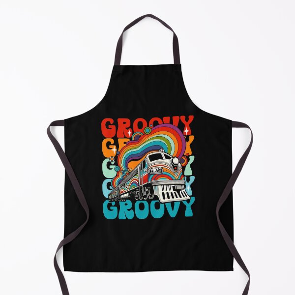 Item preview, Groovy Train 70s Style Art designed and sold by DetourShirts.