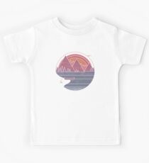 Die Berge rufen an Kinder T-Shirt