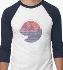 Die Berge rufen an Baseballshirt mit 3/4-Arm