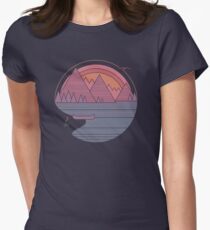 The Mountains Are Calling Women's Fitted T-Shirt