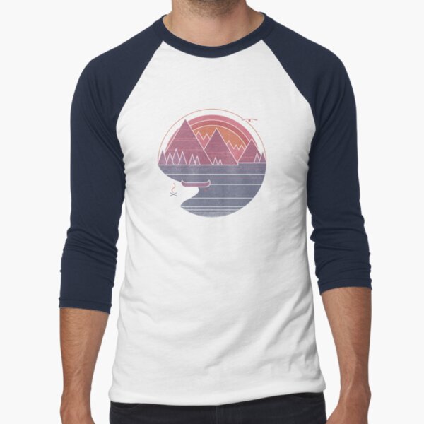 The Mountains Are Calling Baseball ¾ Sleeve T-Shirt