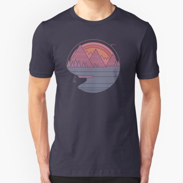 The Mountains Are Calling Slim Fit T-Shirt