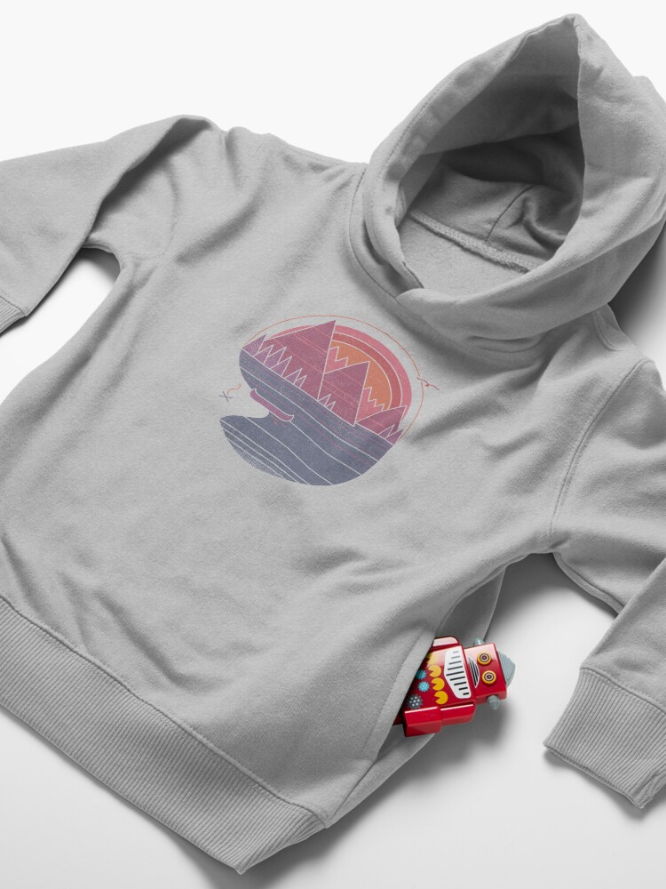 Thumbnail 4 of 5, Toddler Pullover Hoodie, The Mountains Are Calling designed and sold by thepapercrane.