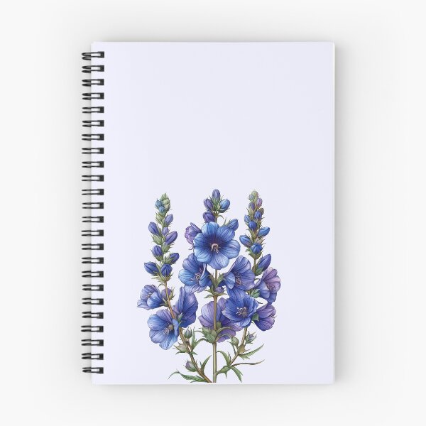 Item preview, July Birth Month Flower (Larkspur) designed and sold by ffatts.